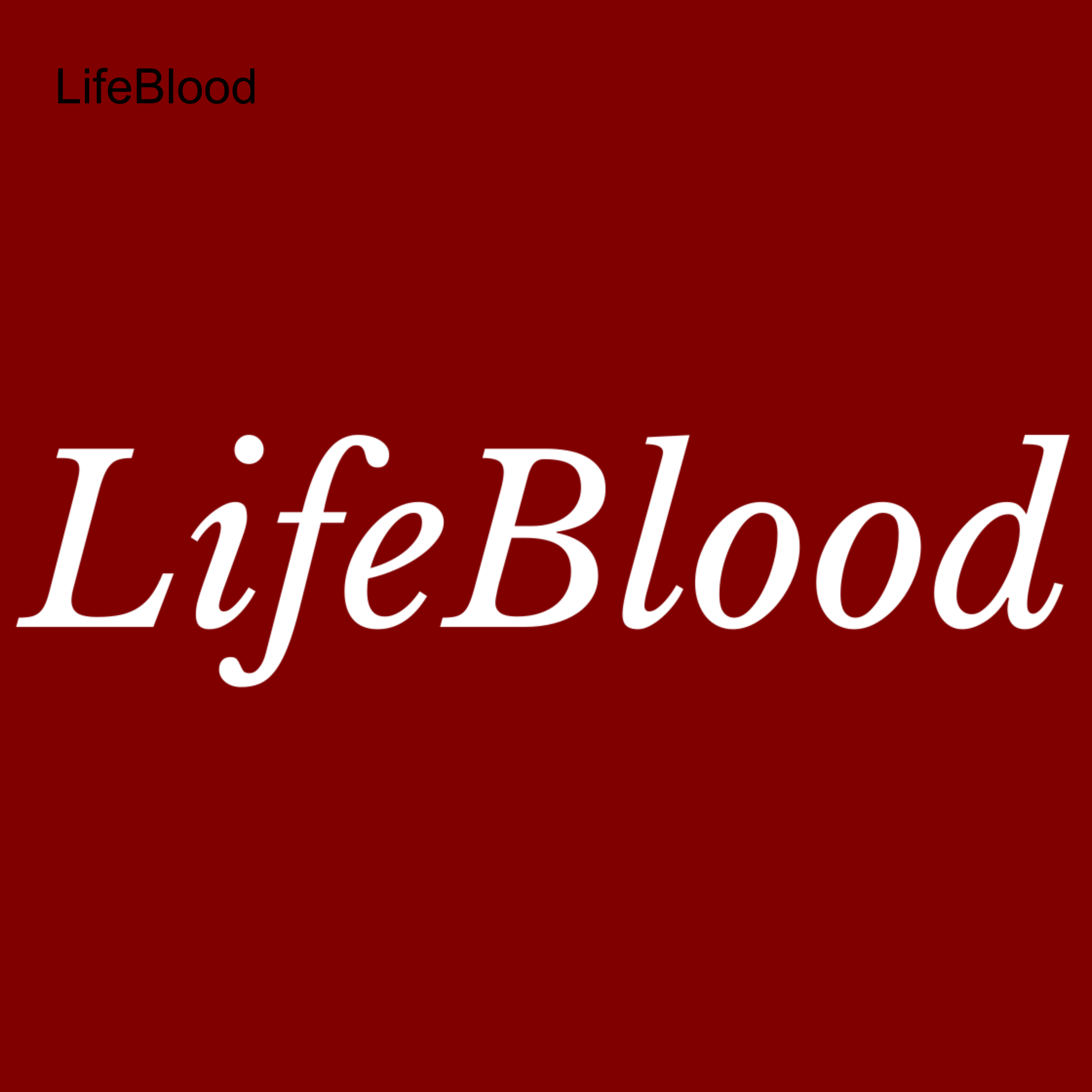 LifeBlood, with George Grombacher